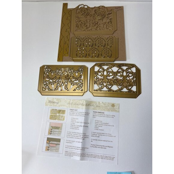 Anna Griffin Pretty Pockets Cut & Emboss Dies Cricut Cuttlebug Crafts - Picture 12 of 15